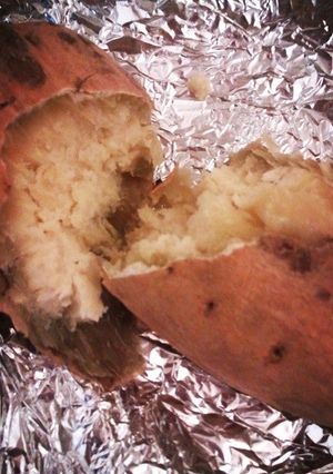 自宅で焼芋★オーブントースター★(^^)-レシピのメイン写真