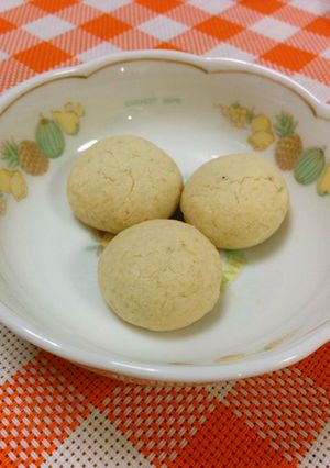 ホロっと食感♡スノーボールクッキー-レシピのメイン写真