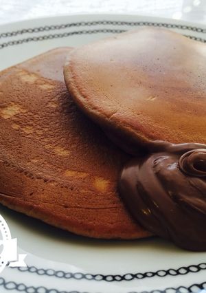 ヌテラのホットケーキ☆ズボラ流-レシピのメイン写真