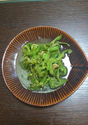 炒めピーマンの甘酢浸け-レシピのメイン写真