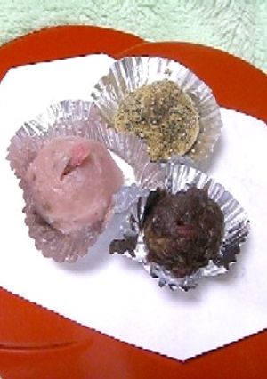 レンジで簡単ちょこっとおはぎ-レシピのメイン写真