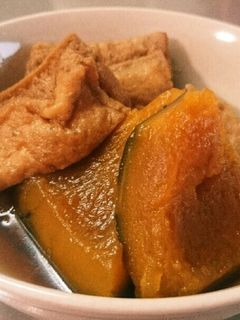 かぼちゃと厚揚げの煮物-レシピのメイン写真