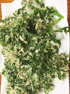 春菊の天ぷら 大量消費-レシピのメイン写真
