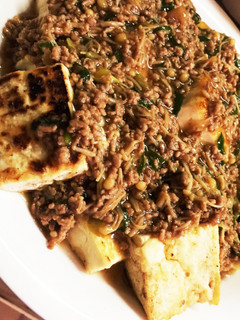 豆腐ステーキのひき肉あんかけ♪♪-レシピのメイン写真