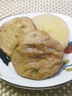 ほっこり(^-^) 大根とがんもの煮物-レシピのメイン写真