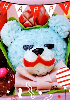 BIGBANG TOPキャラ弁♡-レシピのメイン写真