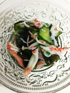 【副菜】カニカマ酢の物-レシピのメイン写真