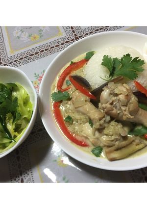 手羽先グリーンカレー-レシピのメイン写真
