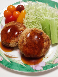 豆腐ハンバーグ☆あんかけソース-レシピのメイン写真