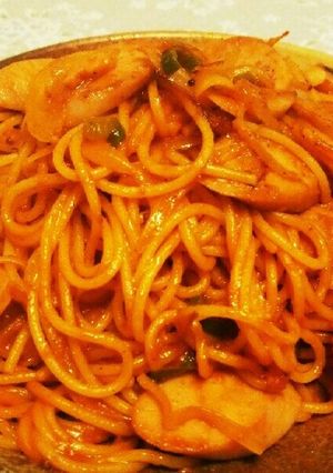 簡単ナポリタン-レシピのメイン写真