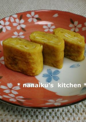 お弁当に♡夏の玉子焼き-レシピのメイン写真