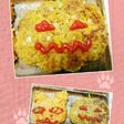 ハロウィン♪かぼちゃのハンバーグ