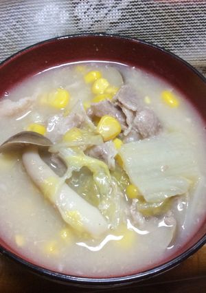 白菜と豚肉のクリーム煮-レシピのメイン写真