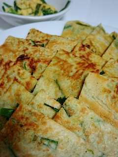 簡単♪和風味のニラチヂミ-レシピのメイン写真