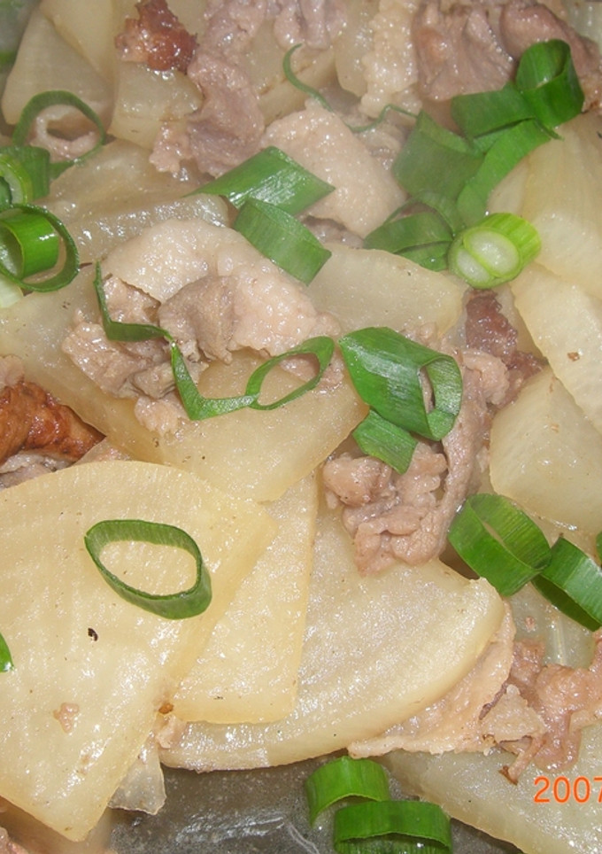 豚肉と大根の煮物-レシピのメイン写真