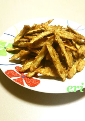 ゴボウの唐揚げ-レシピのメイン写真