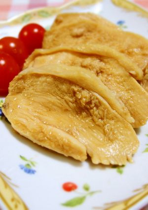 ほっとくだけの簡単鶏胸肉チャーシュー♪-レシピのメイン写真