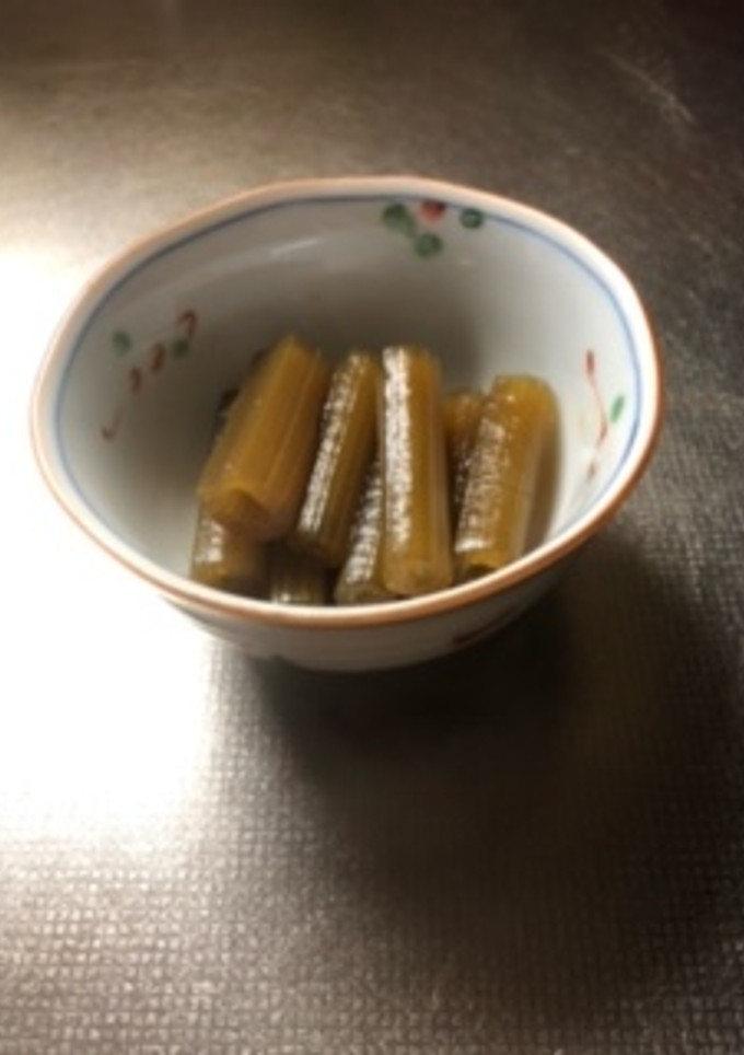 フキの煮物（修正版）-レシピのメイン写真
