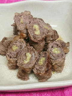 本わさびの牛肉巻き-レシピのメイン写真