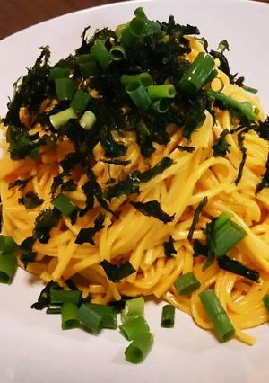 簡単！濃厚！うにクリームスパゲティ-レシピのメイン写真