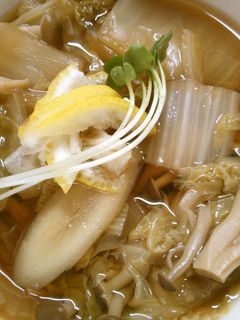 簡単♪ 白菜と ごぼう しめじの柚子煮♪-レシピのメイン写真