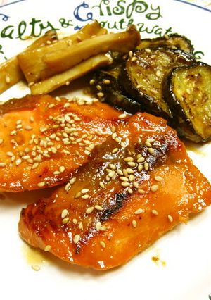 鮭の照り焼きゴマ風味-レシピのメイン写真