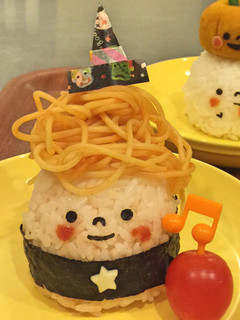 ハロウィン★ウィッチ★キャラおにぎり-レシピのメイン写真