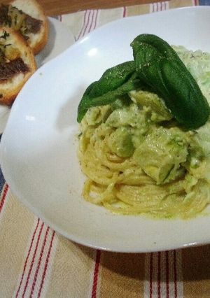 アボカドクリームチーズパスタ♪-レシピのメイン写真