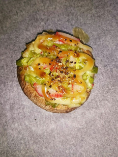 椎茸に野菜を詰めて!こんがりマヨ焼き-レシピのメイン写真