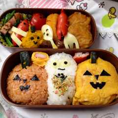 รูปของ ハロウィン☆オムライス弁当