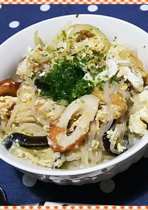 なすが入った木の葉丼(*´˘`*)♡-レシピのメイン写真