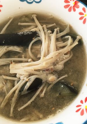茄子のピリ辛お味噌汁-レシピのメイン写真