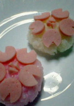 桜の花のおにぎり-レシピのメイン写真