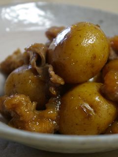 こっくり美味しい★新じゃがと豚肉の揚げ煮-レシピのメイン写真