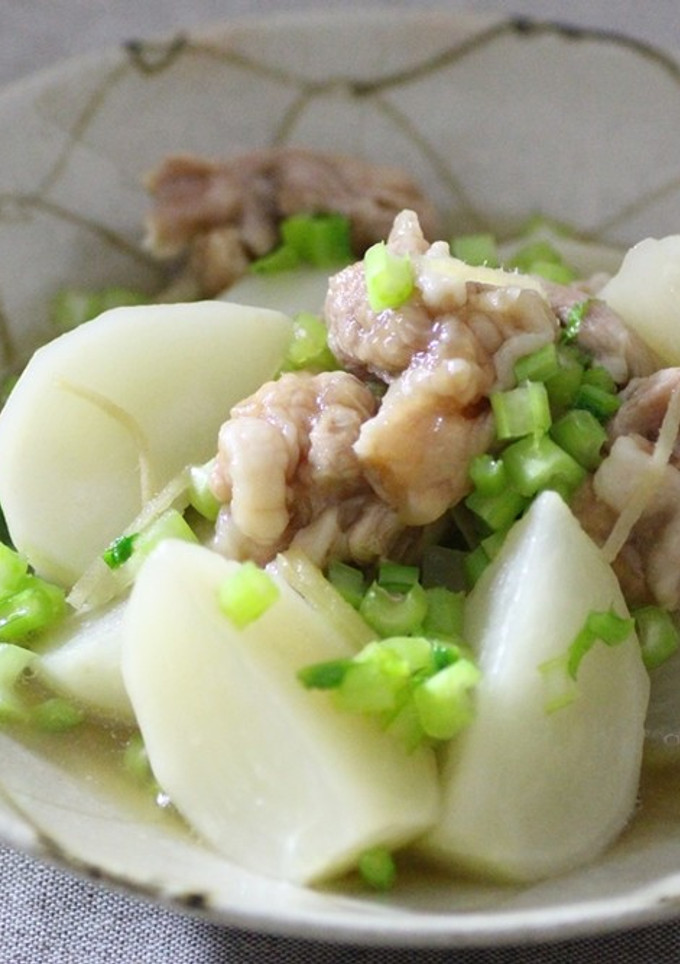 豚こまとかぶのさっと煮-レシピのメイン写真
