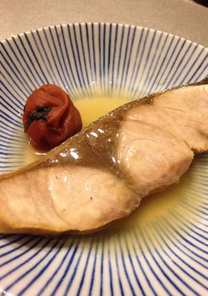 鰤の梅酒蒸し-レシピのメイン写真