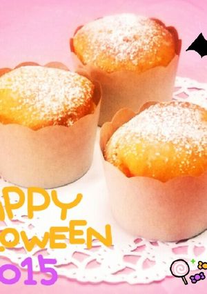 かぼちゃのハロウィンカップケーキ★-レシピのメイン写真