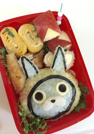 キャラ弁＊十五夜＊妖怪ウォッチ-レシピのメイン写真