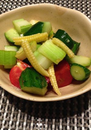 簡単混ぜるだけ野菜のマリネ-レシピのメイン写真