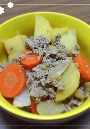 ひき肉じゃが ＊-レシピのメイン写真