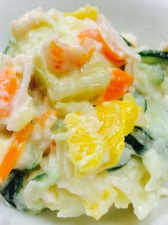 ピクルスの残りで簡単美味〜ポテトサラダ-レシピのメイン写真