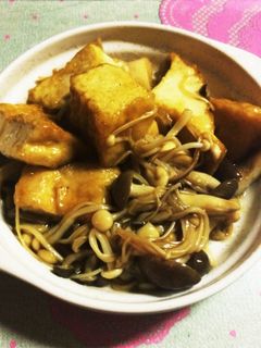 厚揚げステーキwithキノコ-レシピのメイン写真