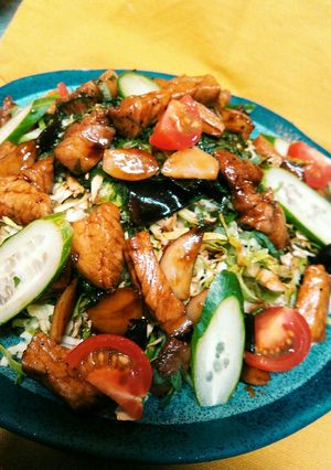 四日市トンテキサラダ★キャベツ大量消費-レシピのメイン写真
