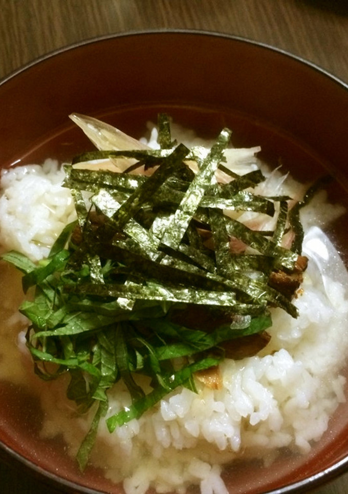 変わった・おいし～い　お茶漬け♪-レシピのメイン写真
