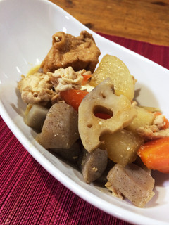 根菜の胡麻味噌煮-レシピのメイン写真