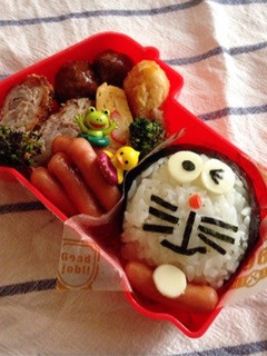 キャラ弁♡ドラえもんおにぎり弁当♡-レシピのメイン写真