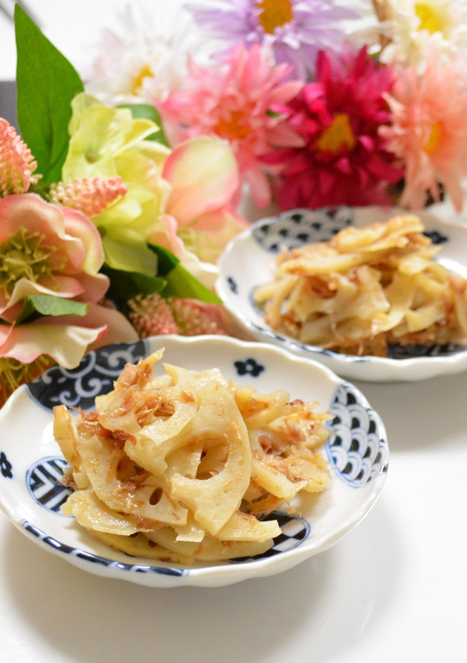 蓮根のサッと煮おかか和え-レシピのメイン写真