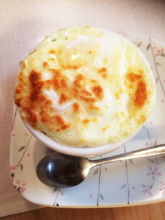 とろーり卵!ヘルシー里芋グラタン-レシピのメイン写真