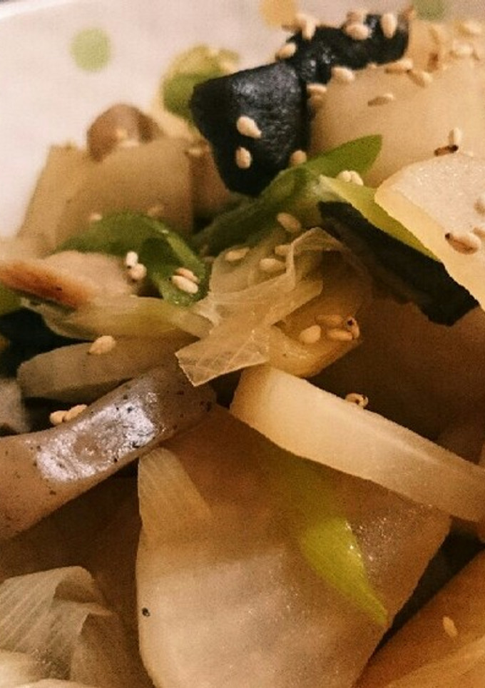 大根ときのこの炒め煮-レシピのメイン写真