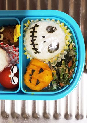 ハロウィン キャラ弁当 みかんジャック-レシピのメイン写真